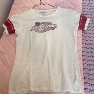 Carolina Hurricanes All Star Game Women's Short Sleeve Tee - white and Red